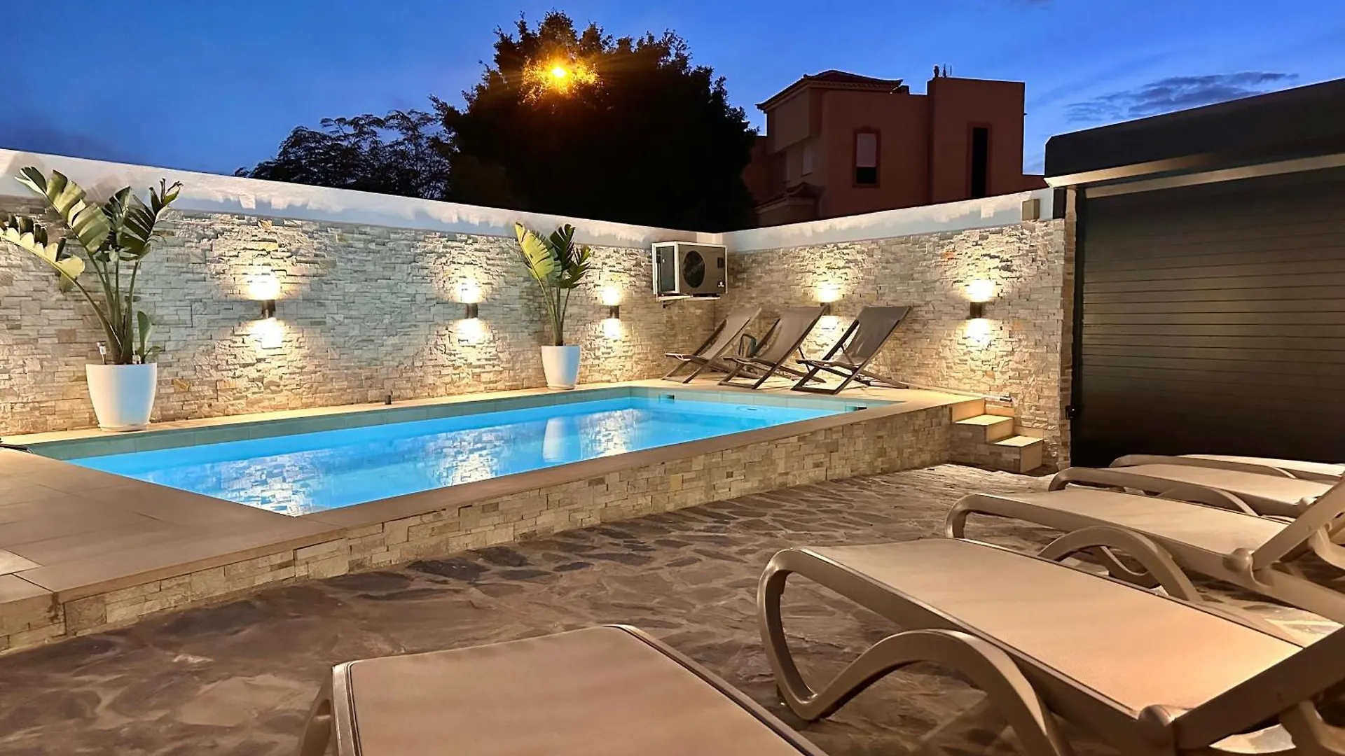 Luxury House Atlantico Private Heated Pool Lägenhet Costa Adeje