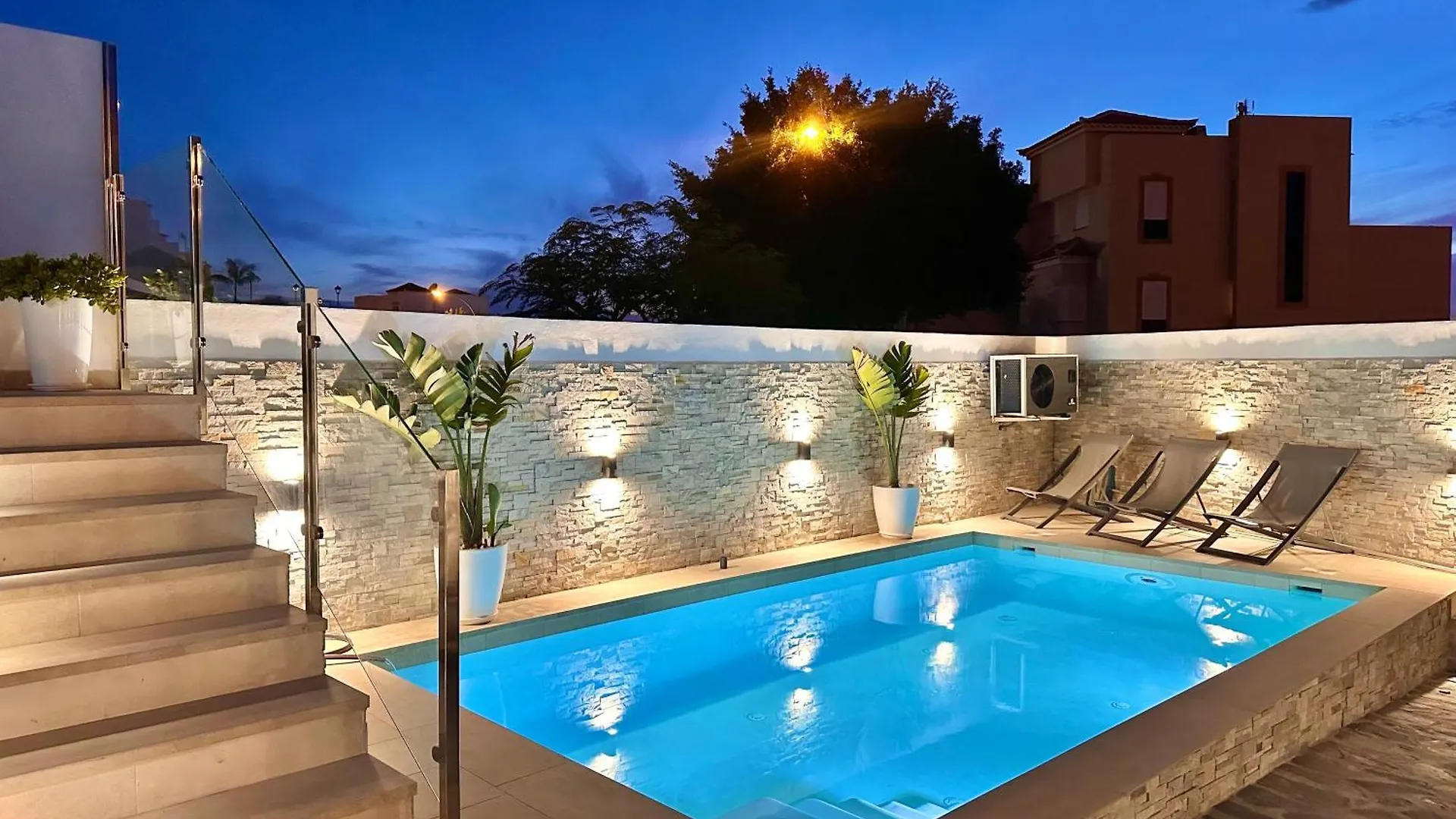 Apartamento Luxury House Atlantico Private Heated Pool Costa Adeje  0*, Costa Adeje (Tenerife)